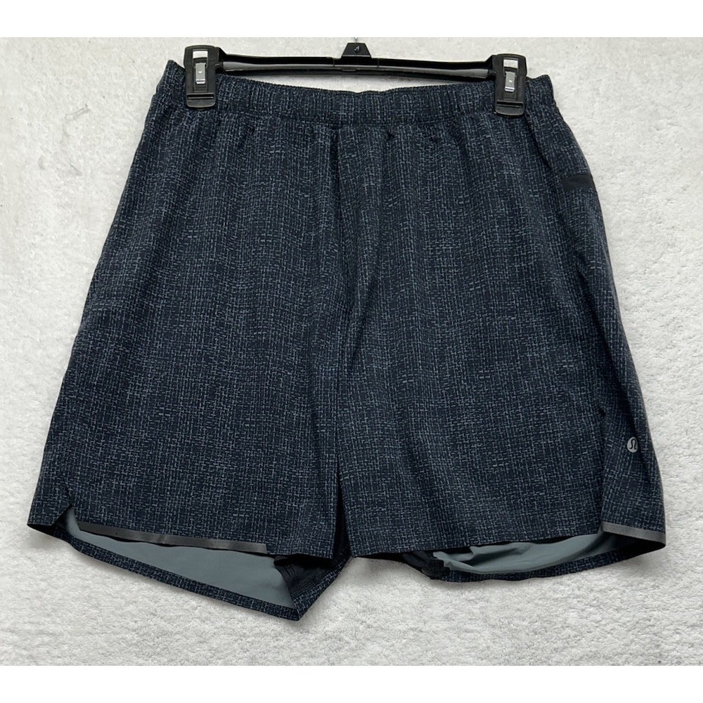 Lululemon Mens Size S Blue Drawstring Surge Linerless Athletic Shorts (L7)